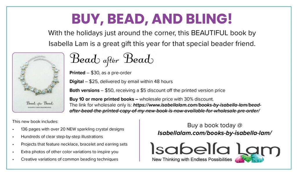 Books by Isabella Lam :: Bead after Bead - Digital & Printed copy of my new  book at a discount